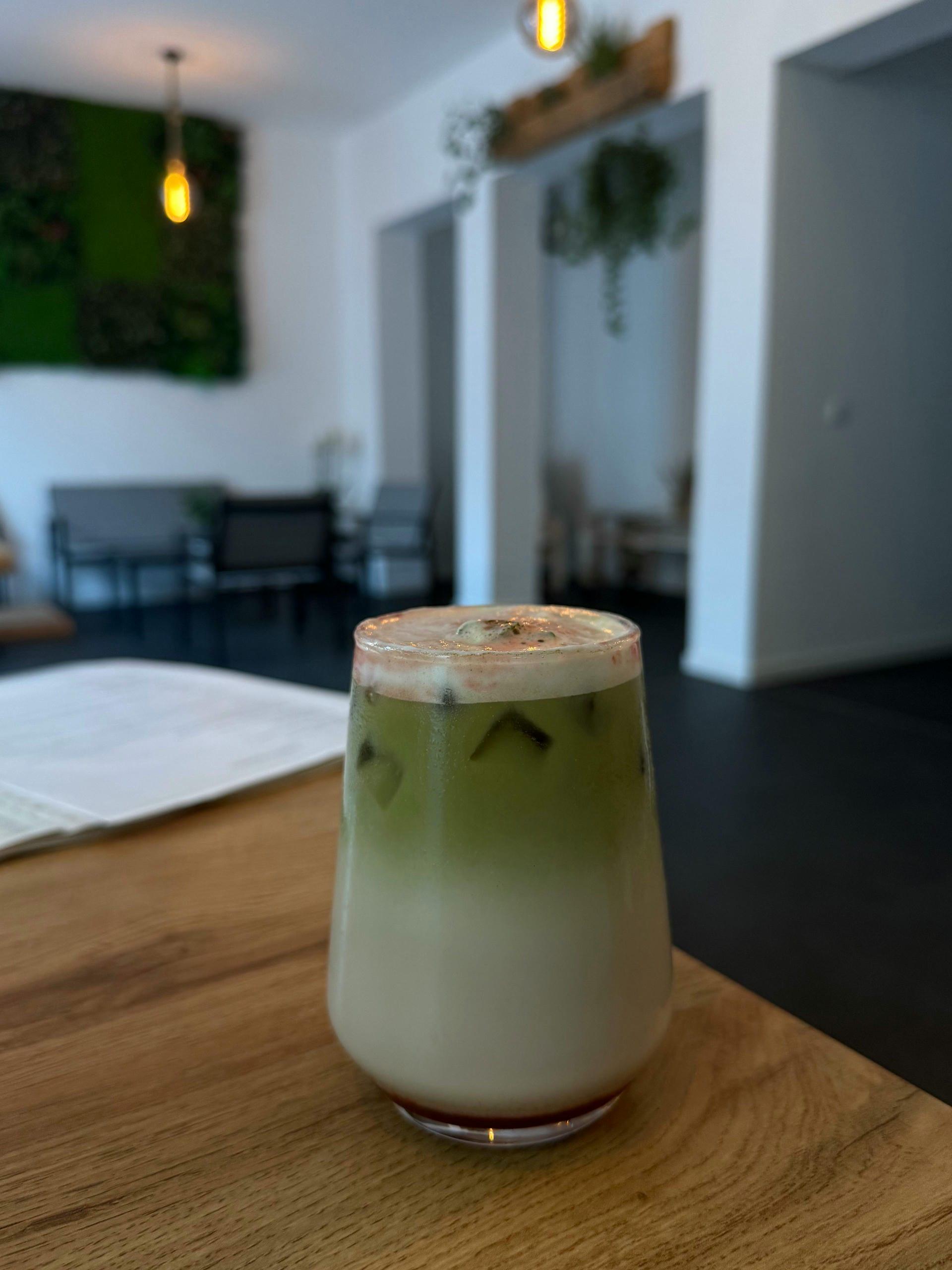 Iced Matcha Latte